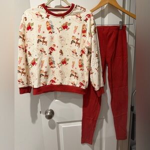 Kids Christmas Day wear set size 10-12 NEW